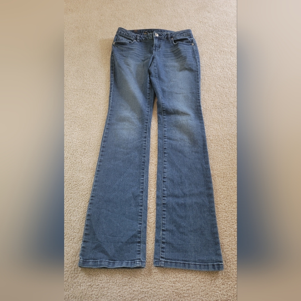 Lauren Conrad LC womens blue jeans size 4 - Picture 2 of 8